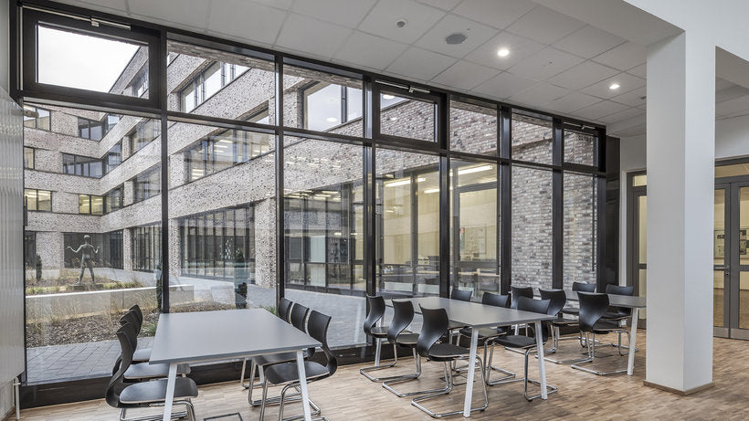 Topiq Prime ceiling tiles in a school environment