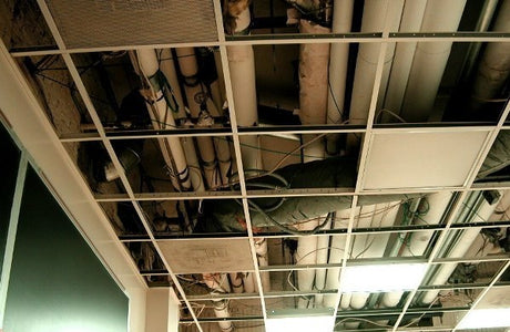 Seamless Integration: Concealing Wires and Pipes with Suspended Ceilings