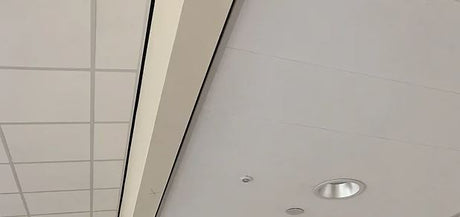 Using shadow batten for walls that aren't straight