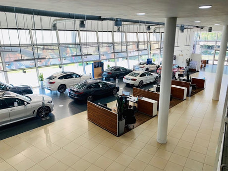 Ceiling Tiles for Car Showrooms